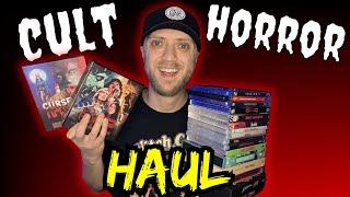 First CULT/HORROR MOVIE HAUL for 2025 | Blu rays & 4Ks | Captain Kronos, Vinegar Syndrome & More