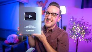 I Got The Silver YouTube Play Button 100K Creator Award!!! WE DID IT!!!  | Raymond Strazdas