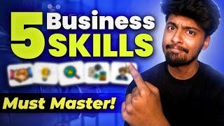 5 Business Skills You Need to Learn Before Starting Your Business  | Tamil