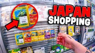 Finding BARGAINS Pokemon card shopping in JAPAN *SHOPPING POV*