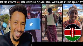 KENYAN-TIYOW SOO WADA BAXA HEESAHA SOMALIDA MA DAMAC BA IDIN KA GALAY | MACAWIIS & NEW YORK AAA 