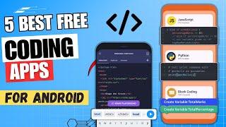 5 Best Free Coding Apps For Android   | Coding Learning Apps