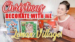 Christmas Decorate With Me Lemax Village | Starting a Tradition