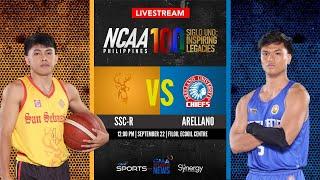 SSC-R vs Arellano (Men’s Basketball) | NCAA Season 100 - Replay