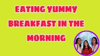 Eating yummy breakfast in the morning / DaBarkads Channel