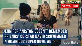 Jennifer Aniston and David Schwimmer Reunite in Hilarious Uber Eats Super Bowl Ad