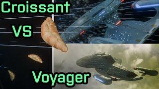 Croissant vs Voyager Star Trek