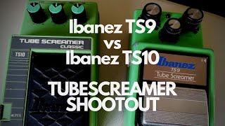 Ibanez TS10 Japan vs Ibanez TS9 Japan