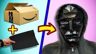 How to make a front man mask with CARDBOARD!