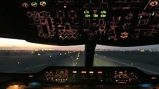 AIRBUS A300-600 approach and landing on runway29R of Tehran Ika Airport from Vienna.(OIIE/IKA)(2016)