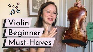 5 MUST-HAVES for the Beginner Violinist | What you need to get started