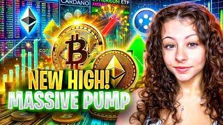 BITCOIN SMASHES NEW HIGHS! MASSIVE PUMP