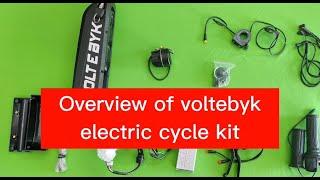 Volt e byk electric cycle kit explained in English | Free Cash on delivery available in India #ebike