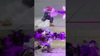 SF6 vs SF5 Akuma Hadoken