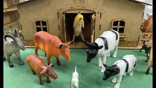 NEW FARM ANIMALS / OX, COW, HORSE, PIG, GOAT, SHEEP, DOG, CATTLE / GADO, VACA, CAVALO.