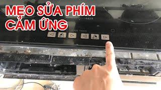 Bếp từ National liệt phím cảm ứng phải làm sao?