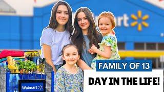 Day in the Life of a Mom to 11 Kids | Big Savings & Family Fun!