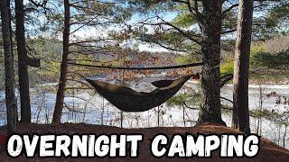 Overnight Camping / I am back in the woods