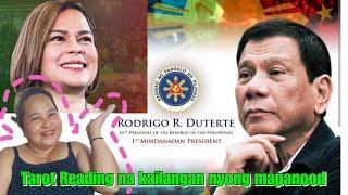 PRRD | Sara Duterte | Tarot Reading Na Kailangan Nyong Mapanood #prrd #saraduterte #tataydigong