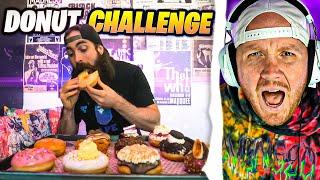 TIM REACTS TO IMPOSSIBLE DONUT CHALLENGE