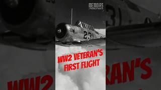WW2 Vet's Unfortunate First Flight -- #ww2 #airforce #history #veteran #wwii