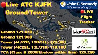 Live JFK Airport ATC - Travel Updates - Weather - Delays - Emergencies - Real Time Flight Tracker