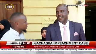 Gachagua impeachment case: Court to give ruling on Gachagua impeachment case