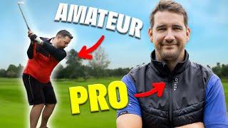 Golf Pro Vs Amateur Golfer | STROKEPLAY