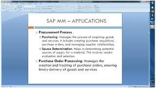 SAP  MATERIALS MANAGEMENT MM BY SIMHA M.Tech  PART II