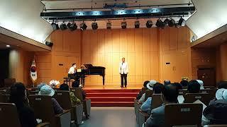 [신동수 작곡가 초청음악회] 산여울 - 조창희 시, 신동수 작곡  - Ten. 고영초 pf. 손세창