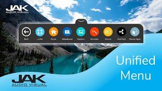 Promethean ActivPanel Titanium - Unified Menu