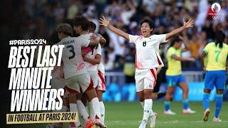 LATE DRAMA! ️10 minutes of last minute winners at #Paris2024 | Top Moments