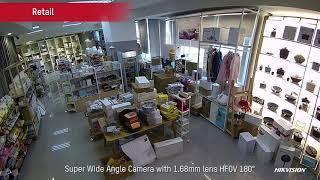 Hikvision Super Wide Angle Cameras