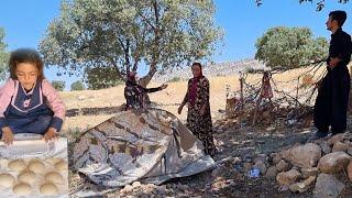 Elham's shock in the morning when she saw Zahra's tent in front of the house