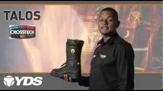 Talos CROSSTECH® Front zip Fire and Rescue Boot