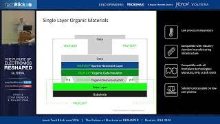 Ian Jenks presenting at TechBlick: The Future of Electronics Reshaped 2024 in Boston, USA