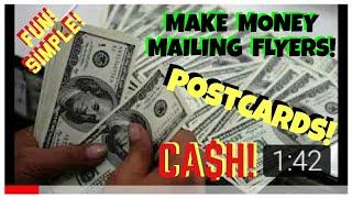 Make That Money 24/7 *MAKE MONEY MAILING POSTCARDS*