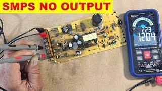 {1056} 12V SMPS power supply repair, NO OUTPUT