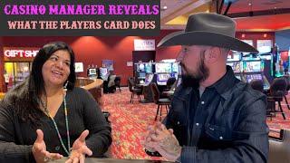 Casino Manager talks Players Cards  What they do and how you can earn more!