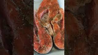 КРЕВЕТКИ | РЫБА  #креветки #лосось #рыба 