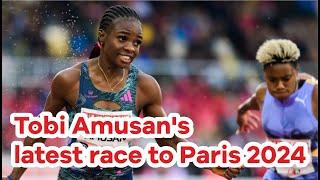 Tobi Amusan’s unexpected 100m hurdles finish