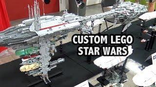 Giant LEGO Nebulon-B Frigate | Star Wars Spaceship