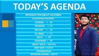 PART-7 ALL ABOUT ACCOUNTING VOUCHER INFORMATION IN TALLY PRIME || (BY KAUSHIK SIR)