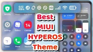 HyperOS/MIUI Custom Theme | Best HyperOS Theme #theme #hyperos #miui #rom