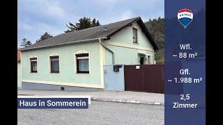 Haus in 2453 Sommerein: Einfamilienhaus mit großem Garten und Nebengebäude! (2275/7294)