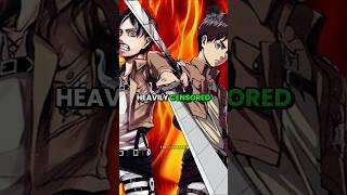 5 censored scenes in anime as compared to Attack on Titan manga PART 2!