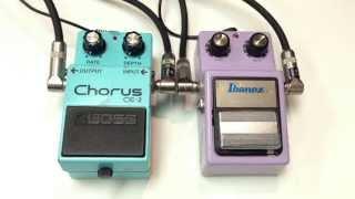 Boss CE-2 vs Ibanez CS9 Analog Chorus