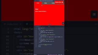 CREATE SMOOTH Full Page Tabs with CSS & Javascript