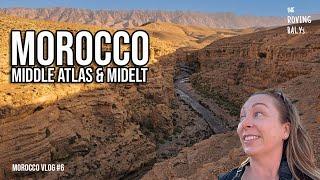 FEZ to MIDELT MOROCCO: Crossing the Middle Atlas Mountains & Canyon Walk