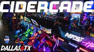 Cidercade Dallas Arcade Tour! | A Refreshed Game Selection (2024)